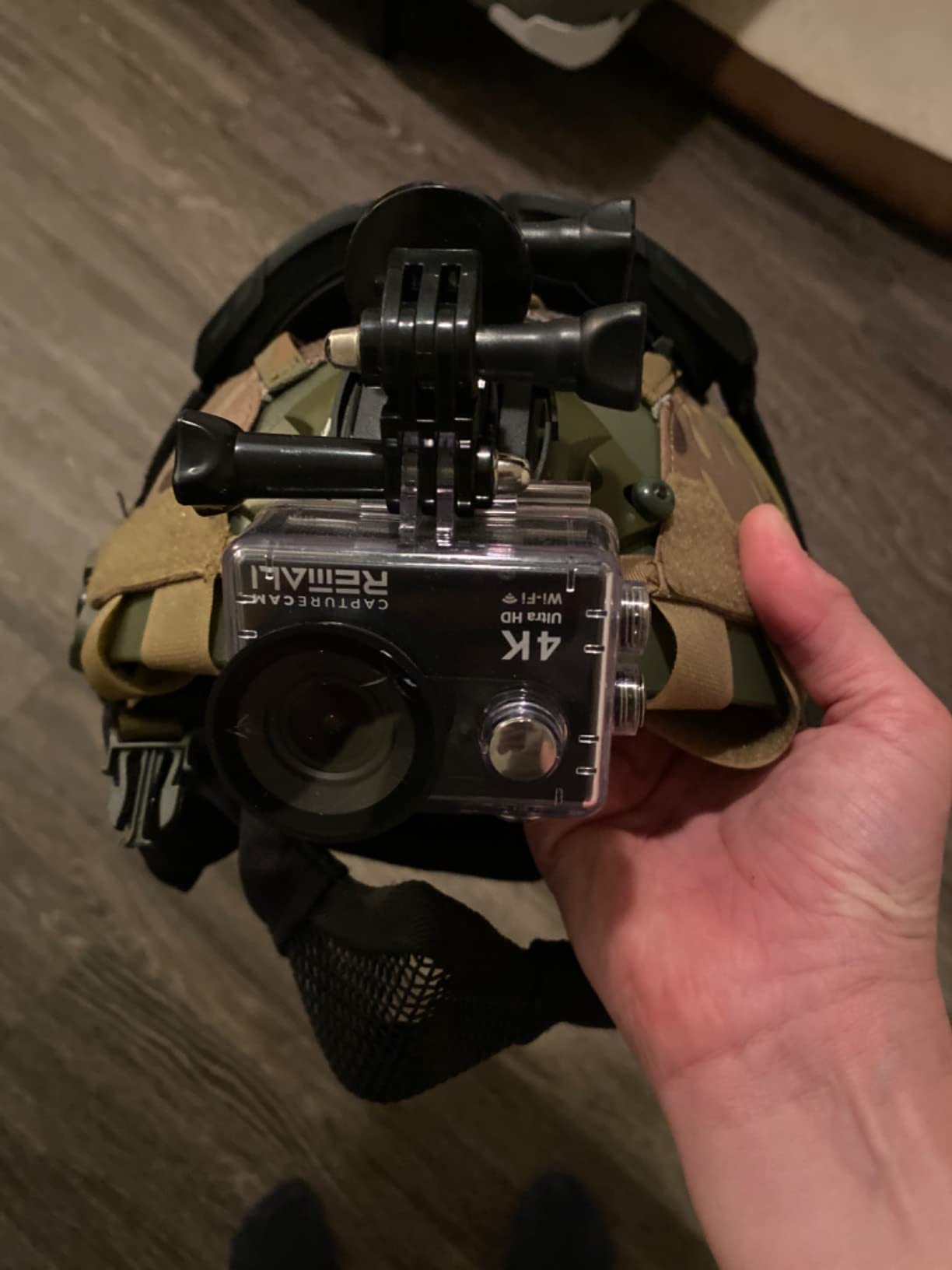 REMALI CaptureCam 4K60FPS Waterproof Action Camera 21-Piece Complete Kit and 3 Batteries — Amazing Family Sports Camera That Captures Best Moments — Great for Baseball, Fishing & Travel Adventures - Customer Photo 1