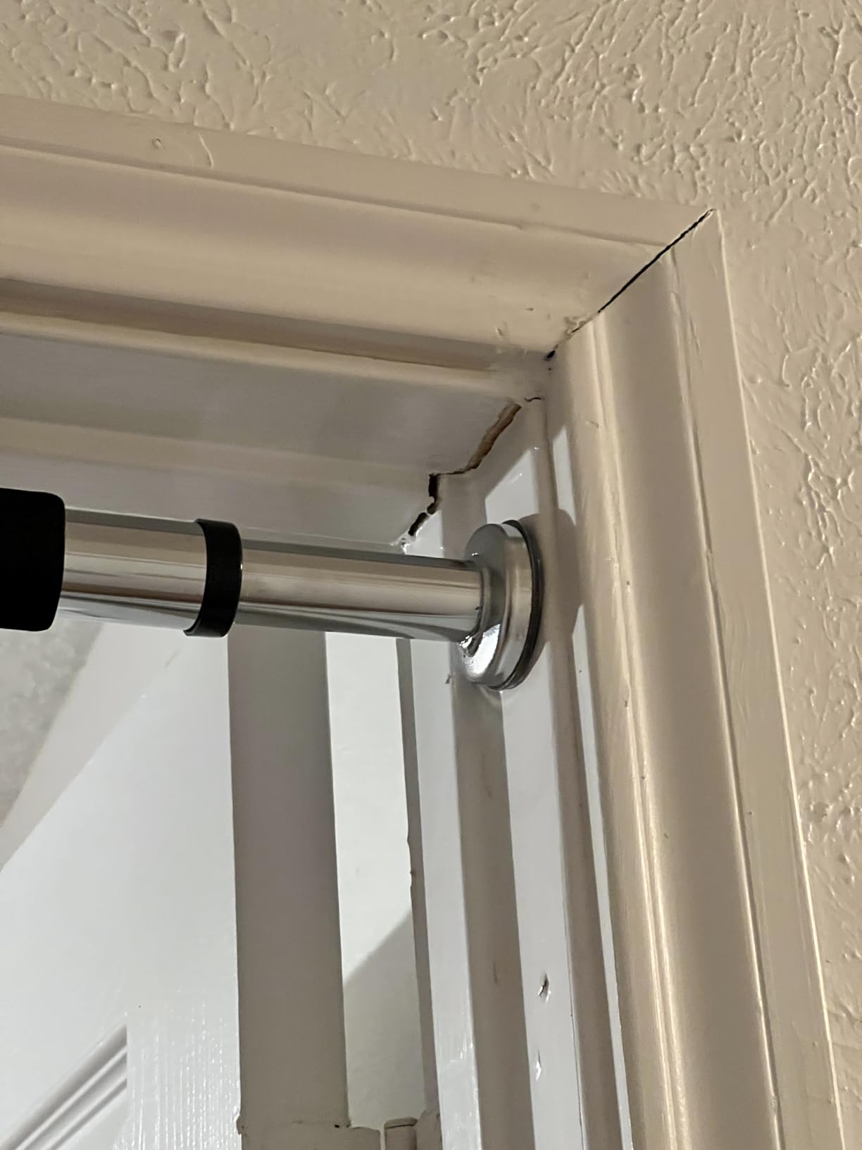ProsourceFit Pull Up Bar for Multi Use Fitness & Home Gym Exercise - Customer Photo 2