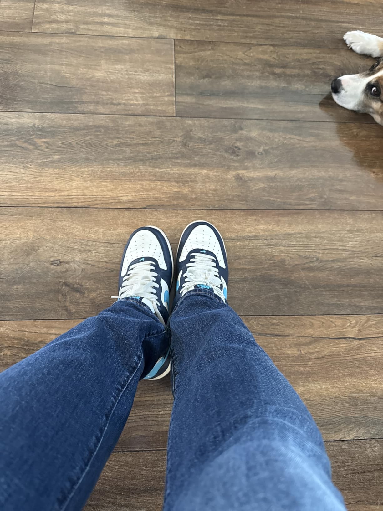 Nike Men's Air Force 1 '07 Sneaker Customer Review Nike Men's Air Force 1 '07 Sneaker - Customer Photo 3