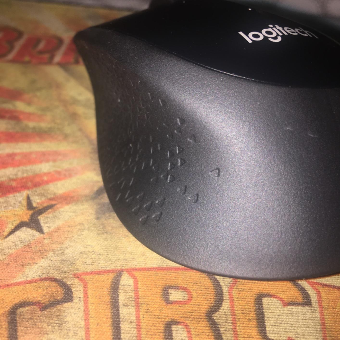 Logitech M330 SILENT Wireless Mouse, 2.4GHz with USB Receiver, Optical Tracking, Quiet & Lightweight, Long Battery Life, for PC, Mac, Laptop, Chromebook - Black - Customer Photo 4