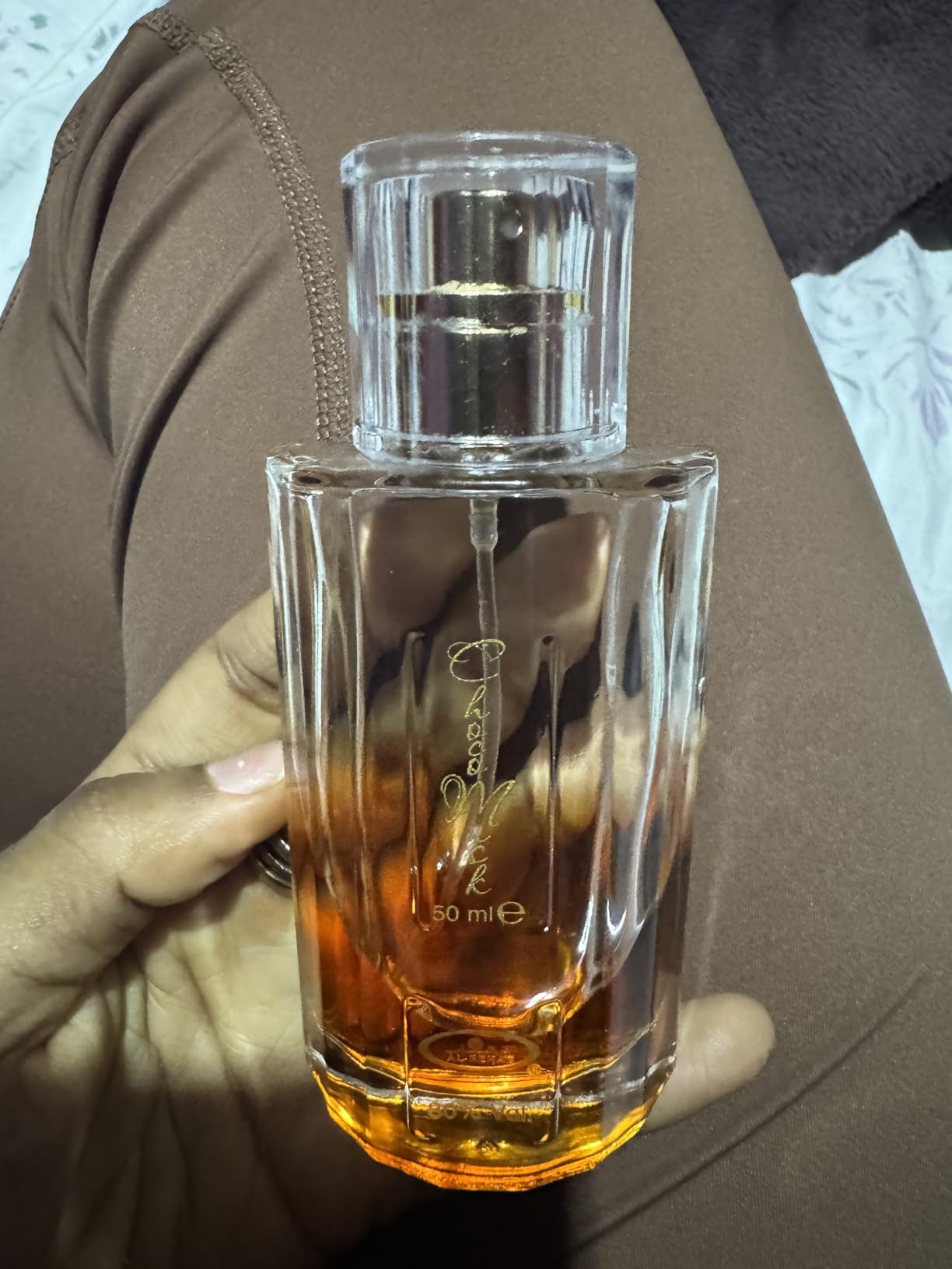 Al-Rehab Choco Musk Eau de Parfum Spray for Women, 1.65 oz/50 ml - Customer Photo 1