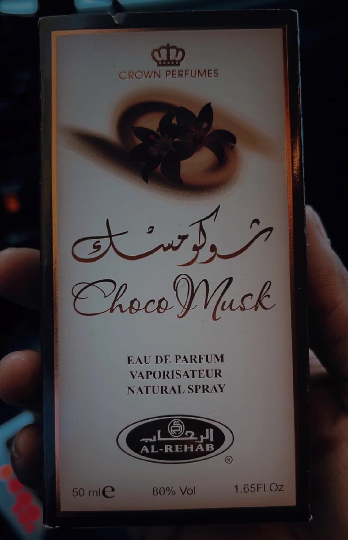 Al-Rehab Choco Musk Eau de Parfum Spray for Women, 1.65 oz/50 ml - Customer Photo 2