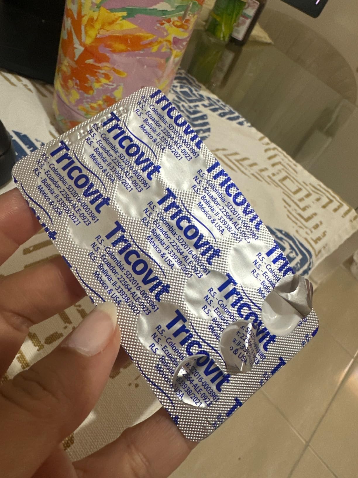 Tricovit Hair Growth Supplement - Nail & Hair Health Vitamins with Amino Acids, Minerals & Antioxidants - Dermatologist-Formulated & Gluten-Free Vitamins and Supplements for Women & Men (60 tablets) - Customer Photo 2