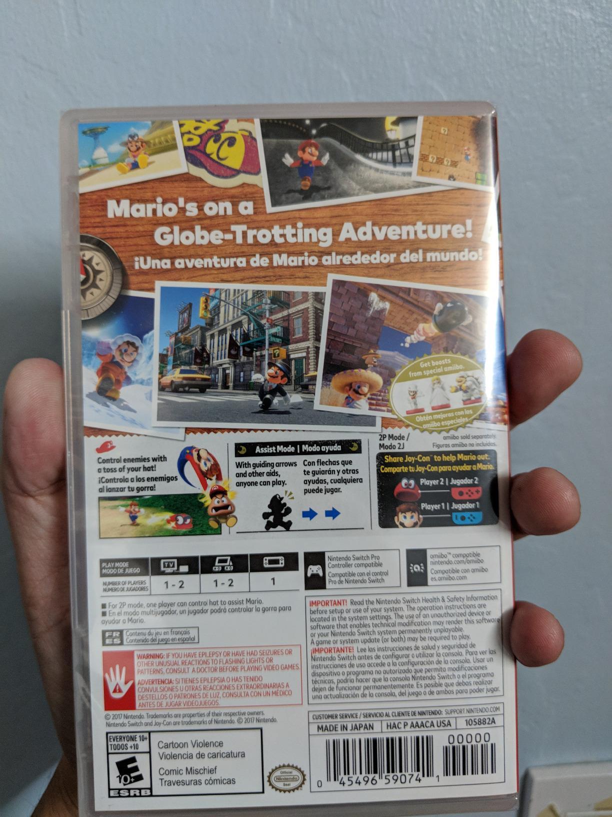 Super Mario Odyssey - US Version - Customer Photo 2