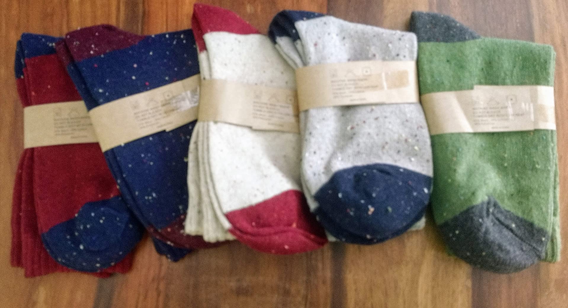 Loritta 5 Pairs Wool Socks for Women Stocking Stuffers Gifts Winter Warm Hiking Crew Boot Socks Customer Review Loritta 5 Pairs Wool Socks for Women Stocking Stuffers Gifts Winter Warm Hiking Crew Boot Socks - Customer Photo 1