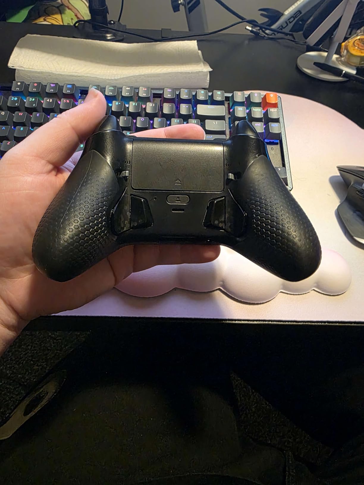 SCUF Instinct Pro Performance Series Wireless Xbox Controller - Remappable Back Paddles - Instant Triggers - Xbox Series X|S, Xbox One, PC and Mobile - Steel Gray - Customer Photo 2