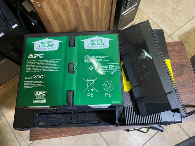 APC Back-UPS Pro 1500VA UPS Battery Backup & Surge Protector, BX1500M Backup Battery Power Supply - Customer Photo 4