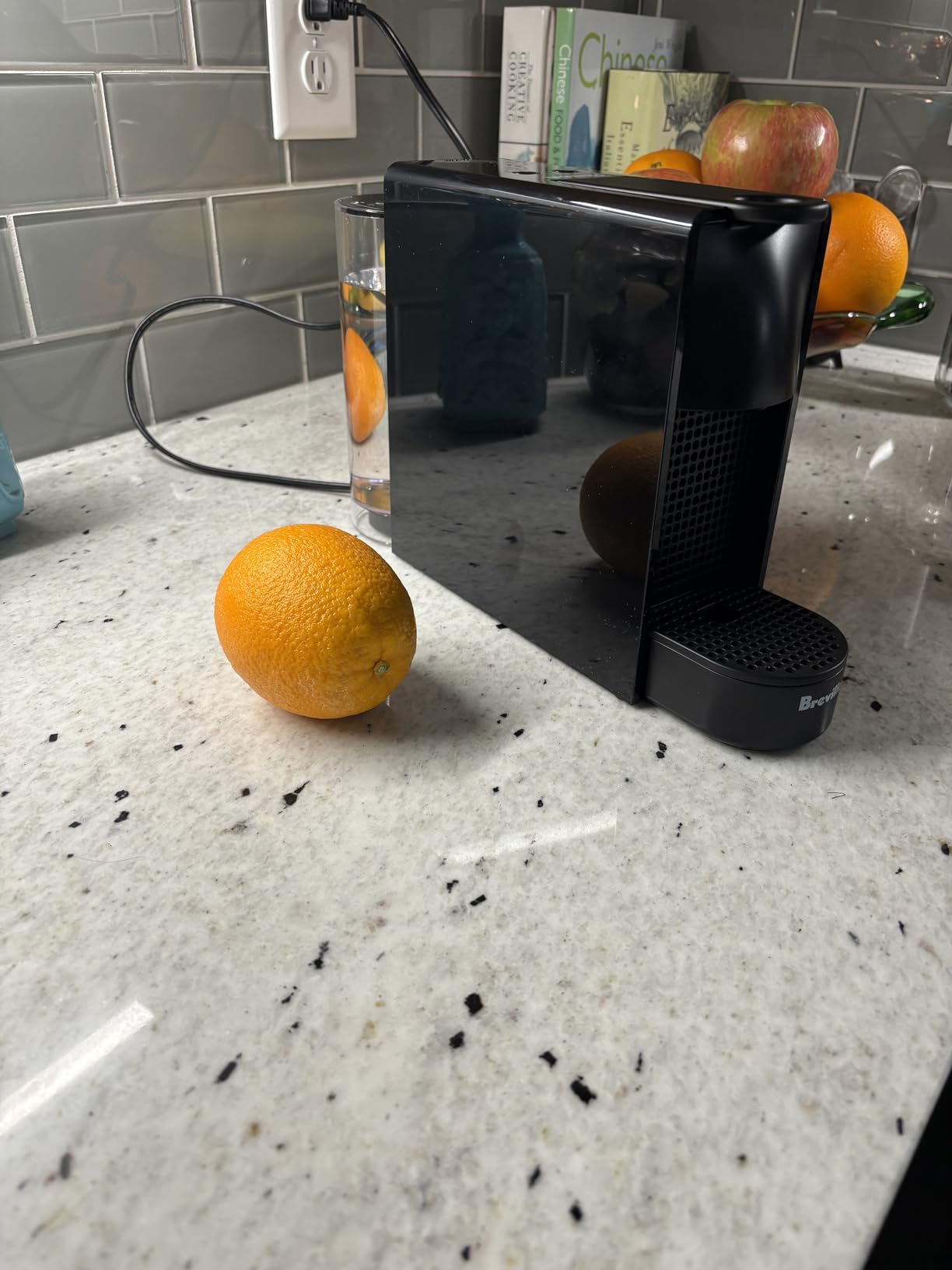 Nespresso Essenza Mini Espresso Machine by Breville, Piano Black - Customer Photo 1