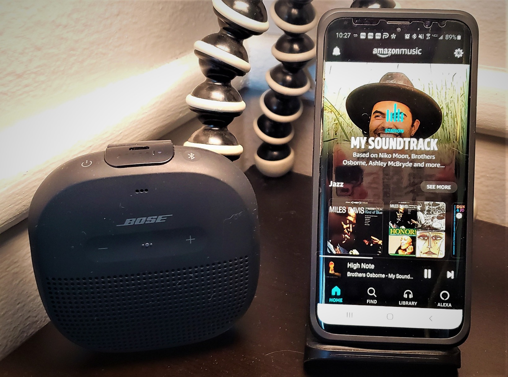 Bose SoundLink Micro Bluetooth Speaker: Small Portable Waterproof Speaker with Microphone, Black - Customer Photo 1