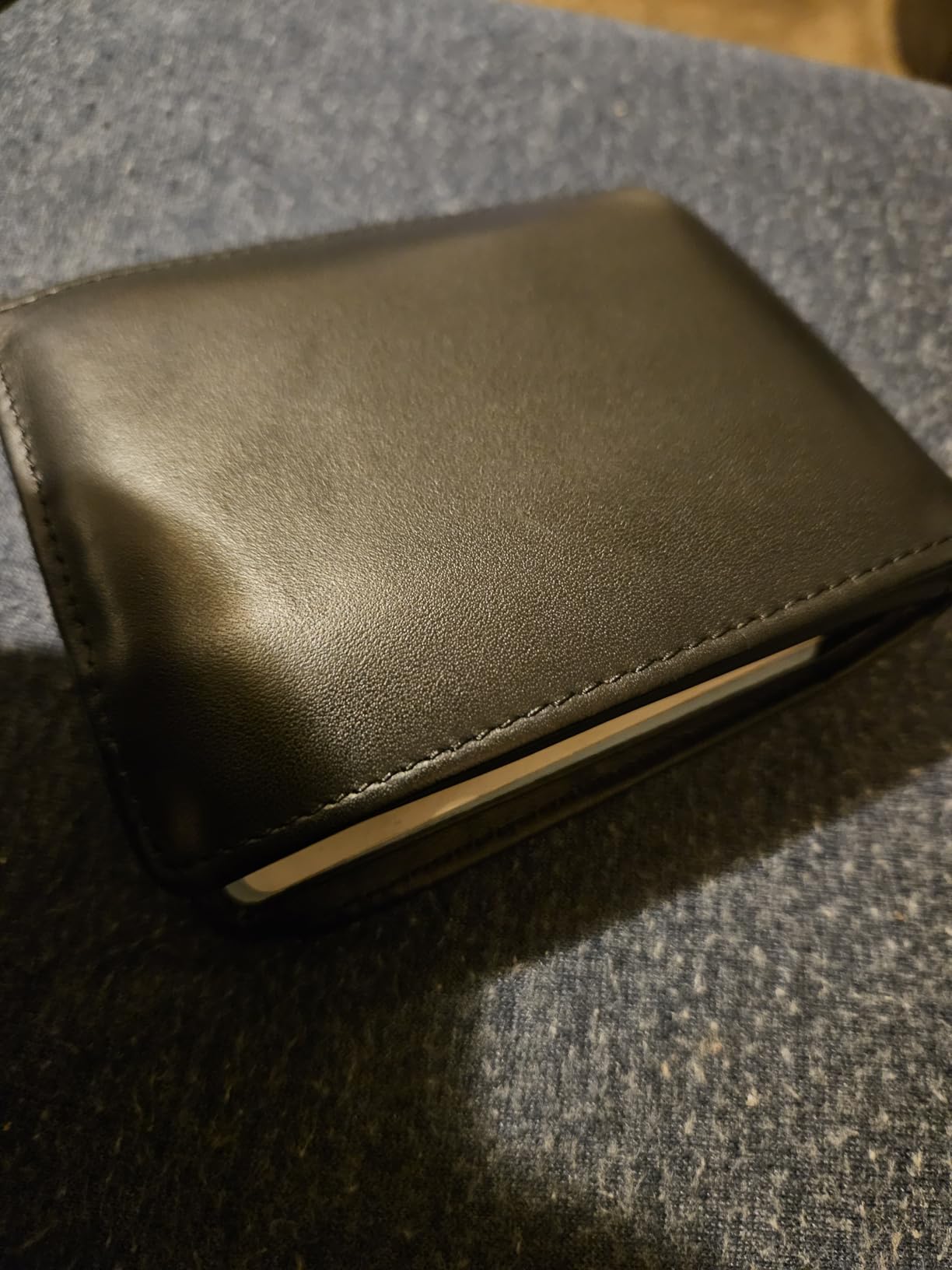 Wallet for Men-Genuine Leather RFID Blocking Bifold Stylish Wallet With 2 ID Window - Customer Photo 3