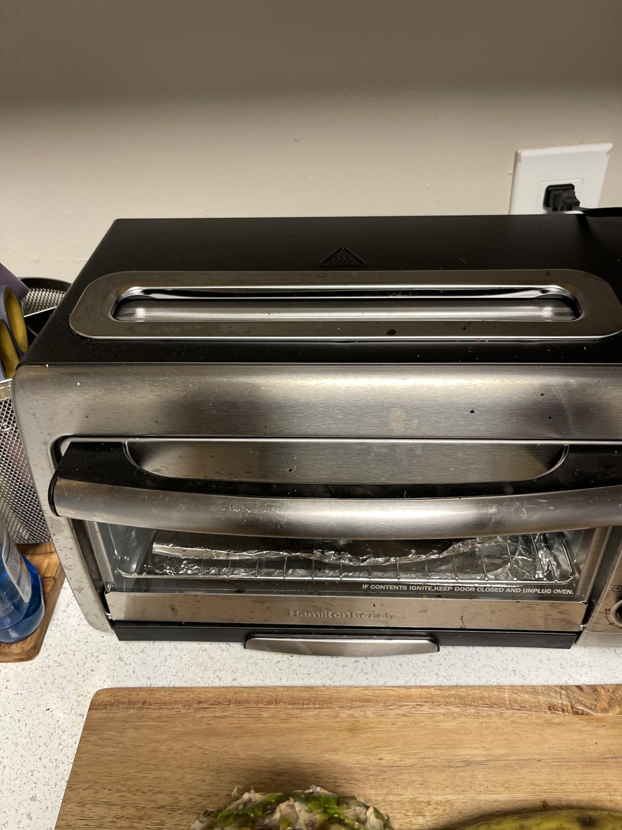 Hamilton Beach 2-in-1 Countertop Toaster Oven and Long Slot 2 Slice Toaster, 60 Minute Timer and Automatic Shut Off, Shade Selector, Stainless Steel (31156) - Customer Photo 2