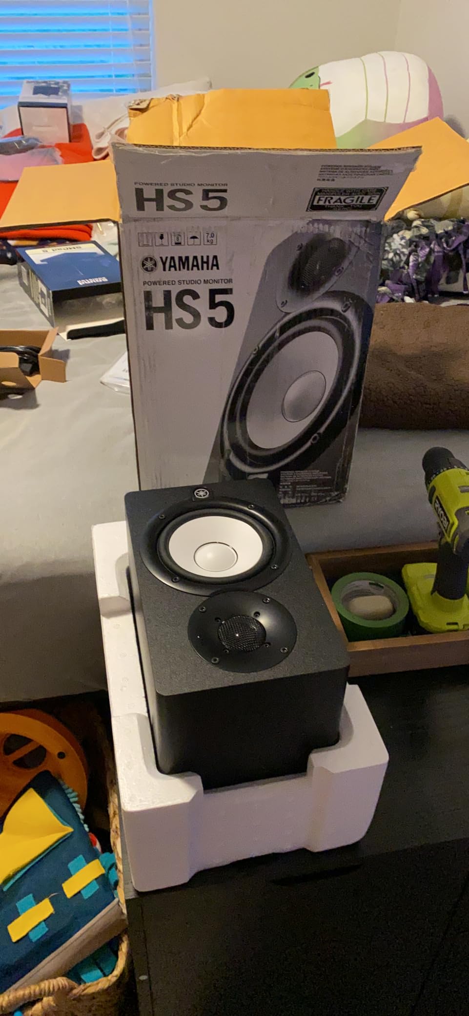 YAMAHA HS5 Powered Studio Monitor, Pair - Customer Photo 3