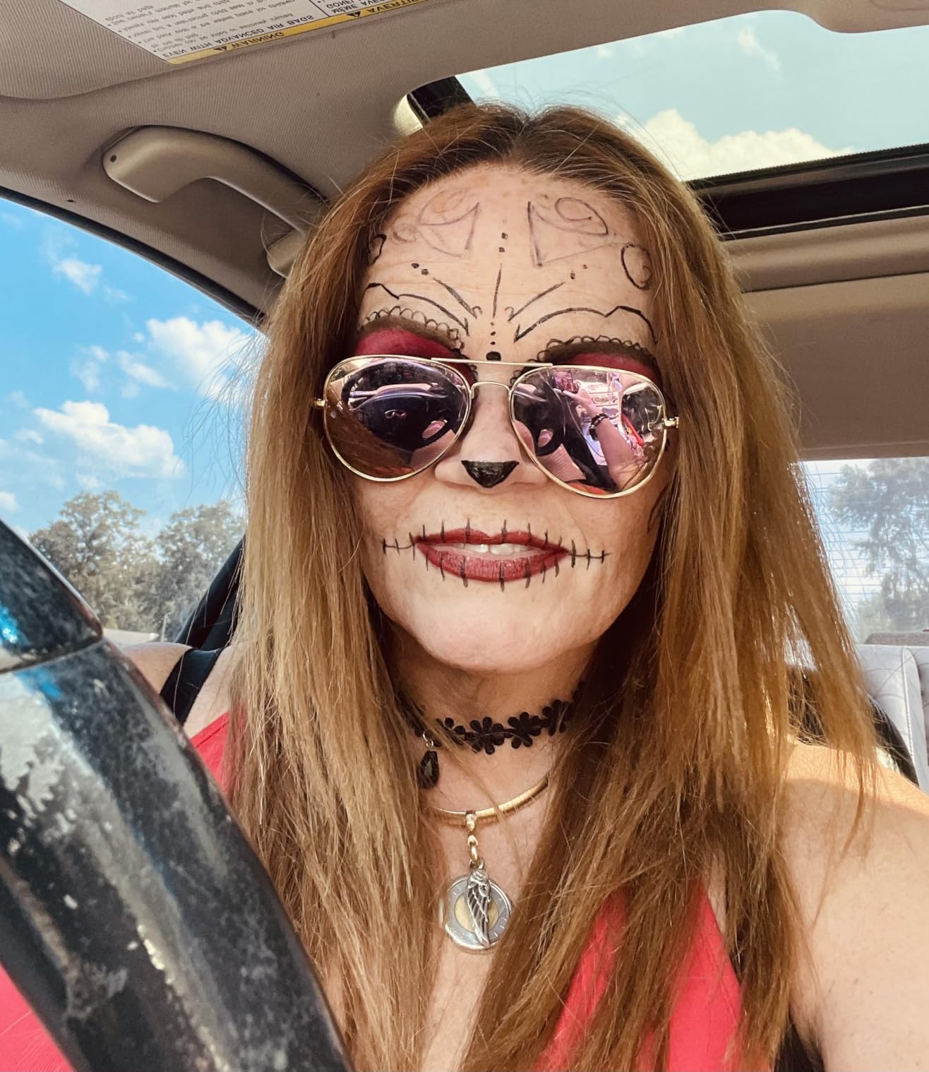 livho Sunglasses for Men Women Aviator Polarized Metal Mirror UV 400 Lens Protection - Customer Photo 4