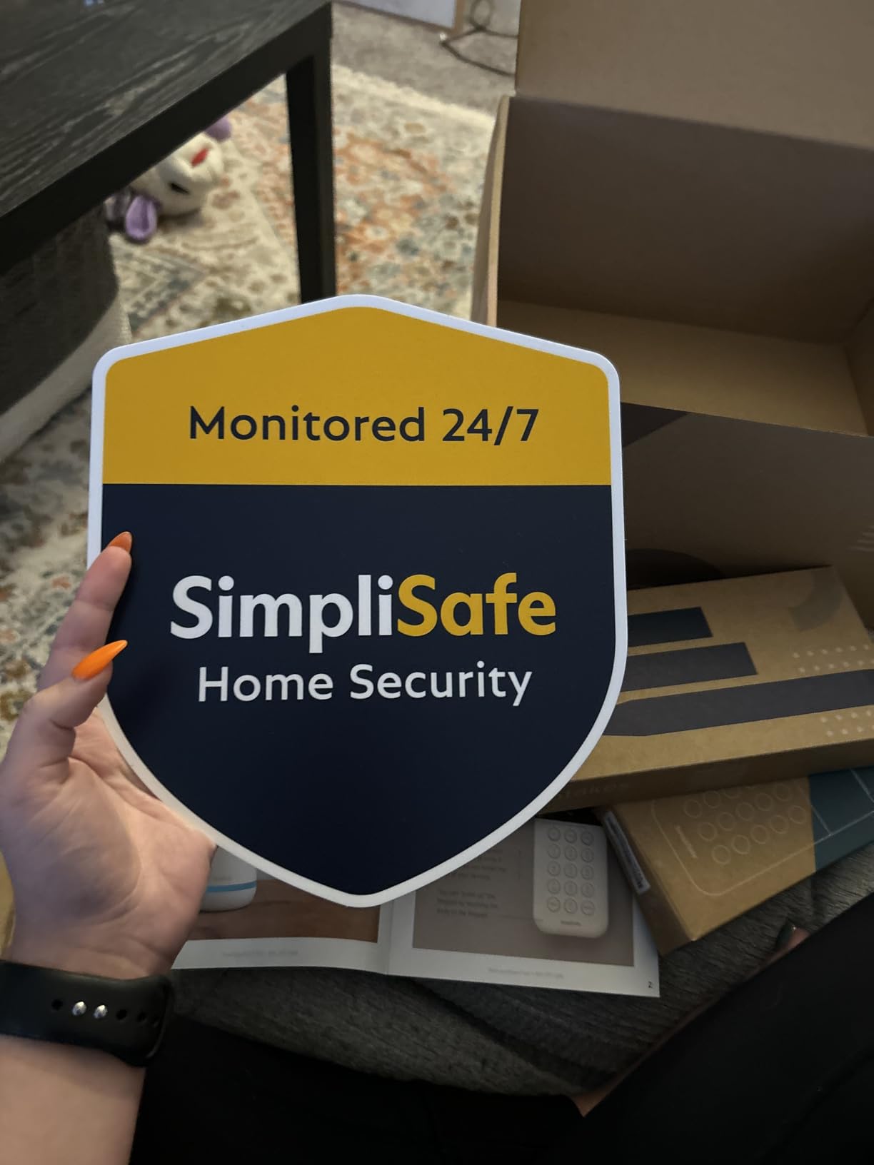 SimpliSafe 8 Piece Wireless Home Security System - Optional 24/7 Professional Monitoring - No Contract - Compatible with Alexa and Google Assistant - Customer Photo 1