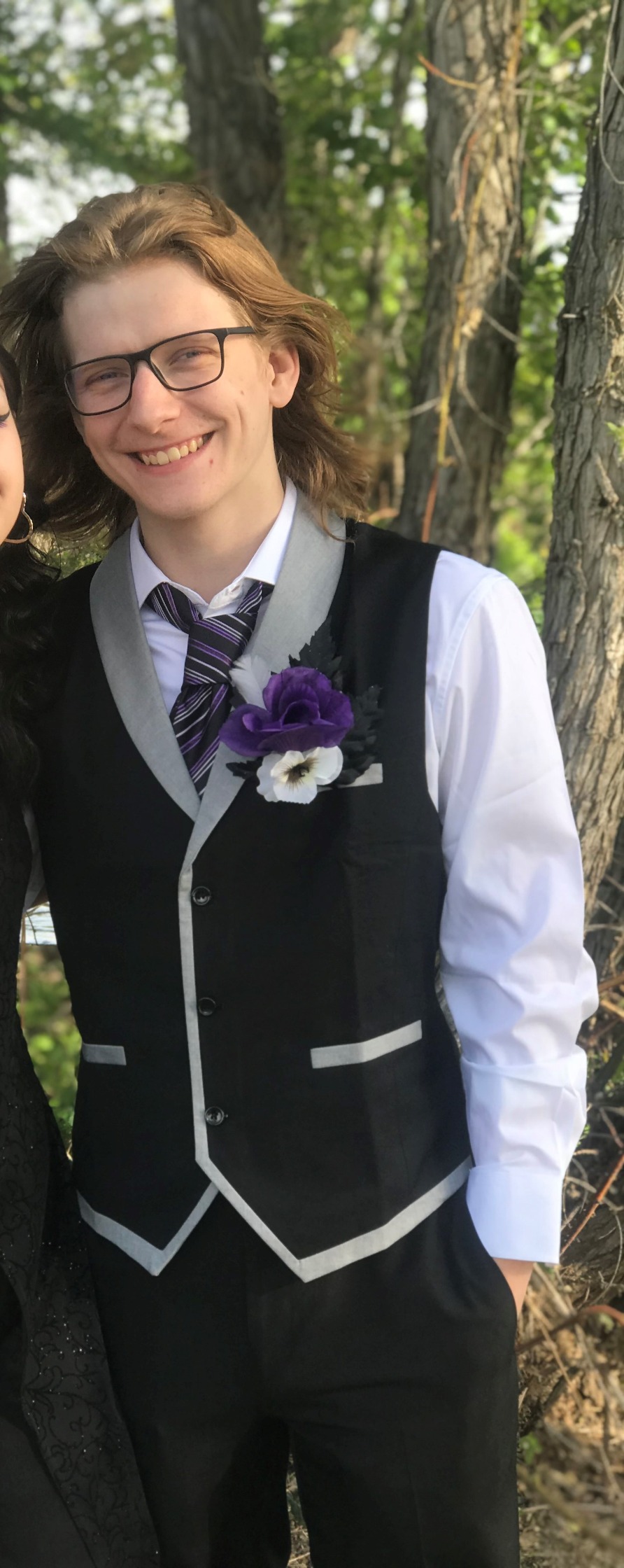 KissTies Mens Necktie Classic Striped Tie For Men In Gift Box - Customer Photo 1