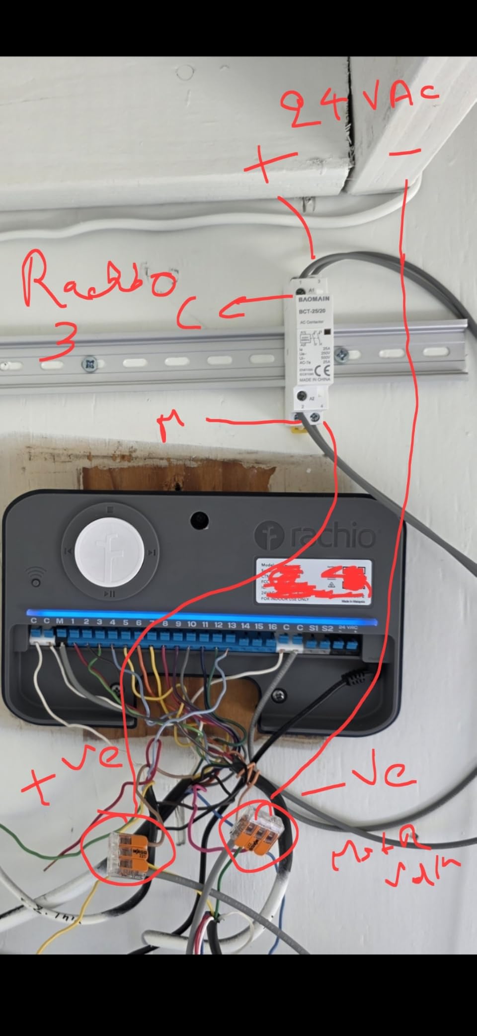 Rachio WiFi Smart Sprinkler Controller (8-Zone Irrigation Remote Control) – App-Based Scheduling, Local Weather Intelligence, Rain Skips, Easy DIY Install - Customer Photo 2