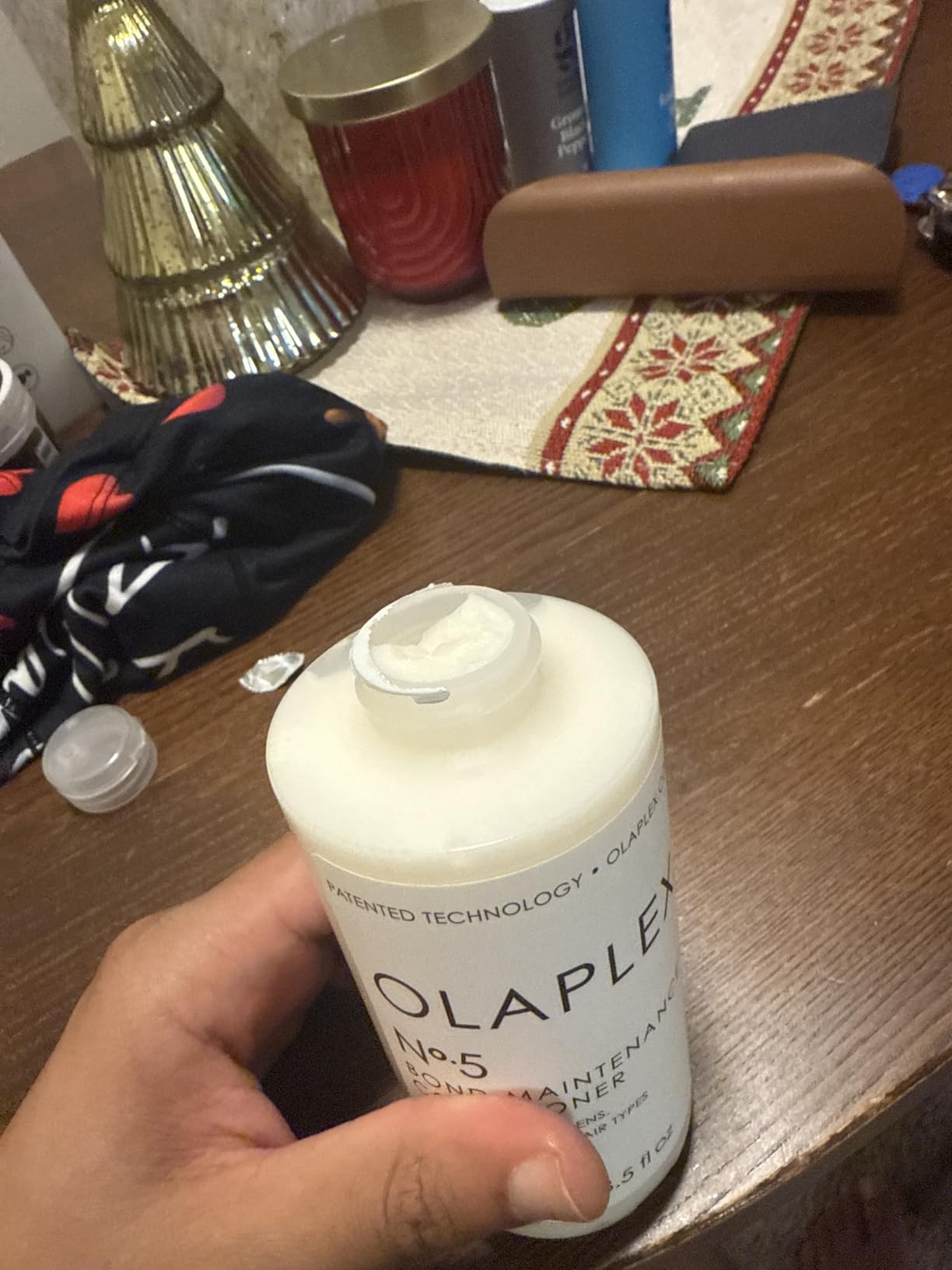 Olaplex No. 5 Bond Maintenance Conditioner, Repairs, Strengthens, & Nourishes All Hair Types, Leaving Hair Feeling Soft & Adds Shine - Customer Photo 1