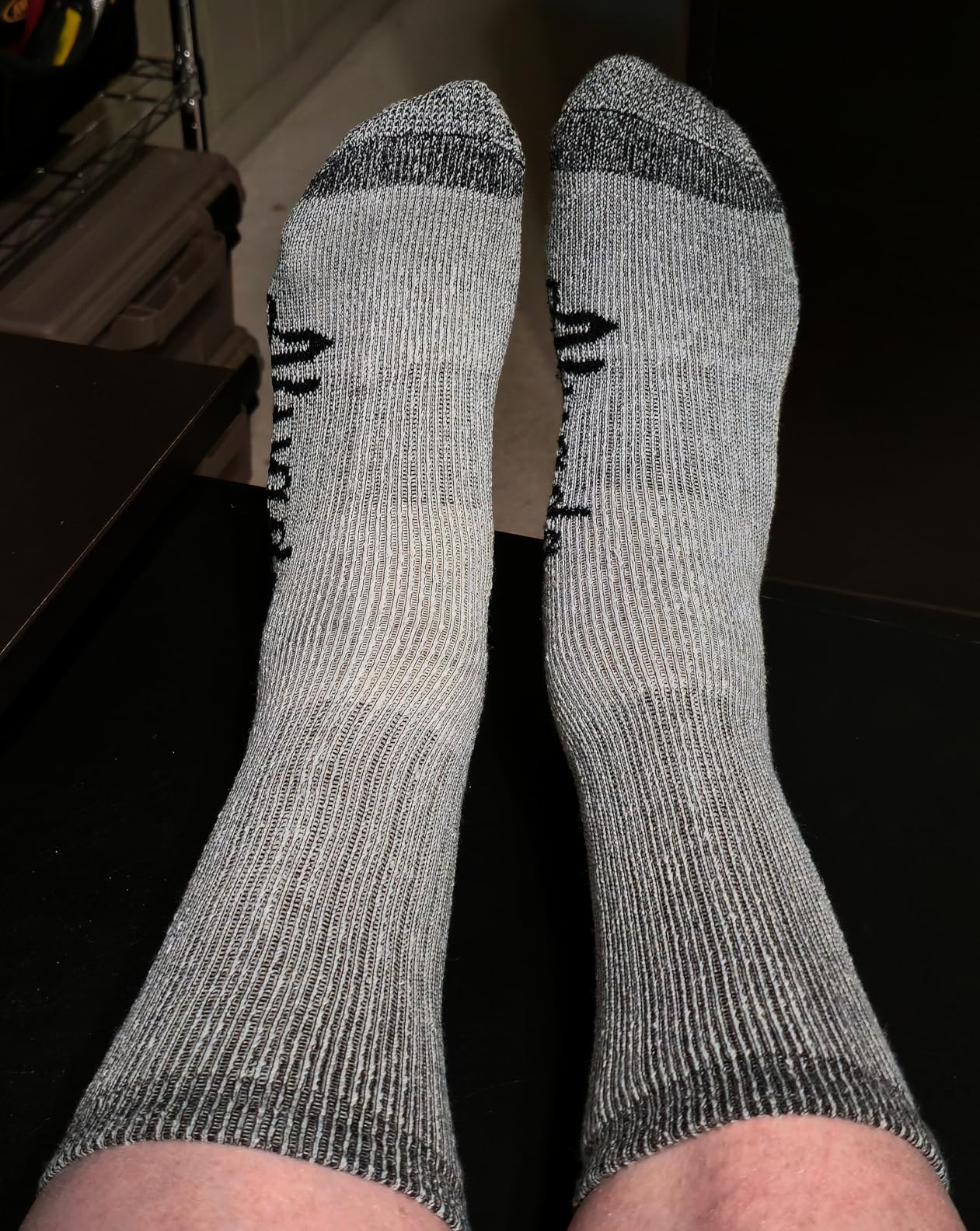 Alvada Merino Wool Hiking Socks Thermal Warm Crew Winter Boot Sock For Men & Women 3 Pairs Customer Review Alvada Merino Wool Hiking Socks Thermal Warm Crew Winter Boot Sock For Men & Women 3 Pairs - Customer Photo 1