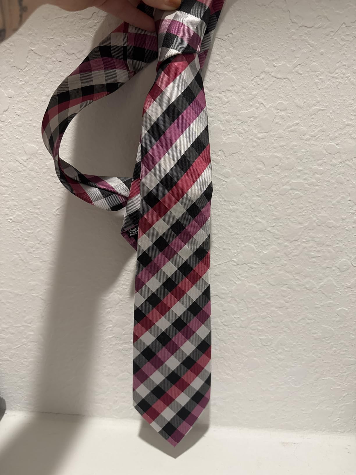 Barry.Wang Mens Tie Set Plaid Check Neckties Formal Business Wedding Luxury Pocket Square Cufflinks - Customer Photo 1