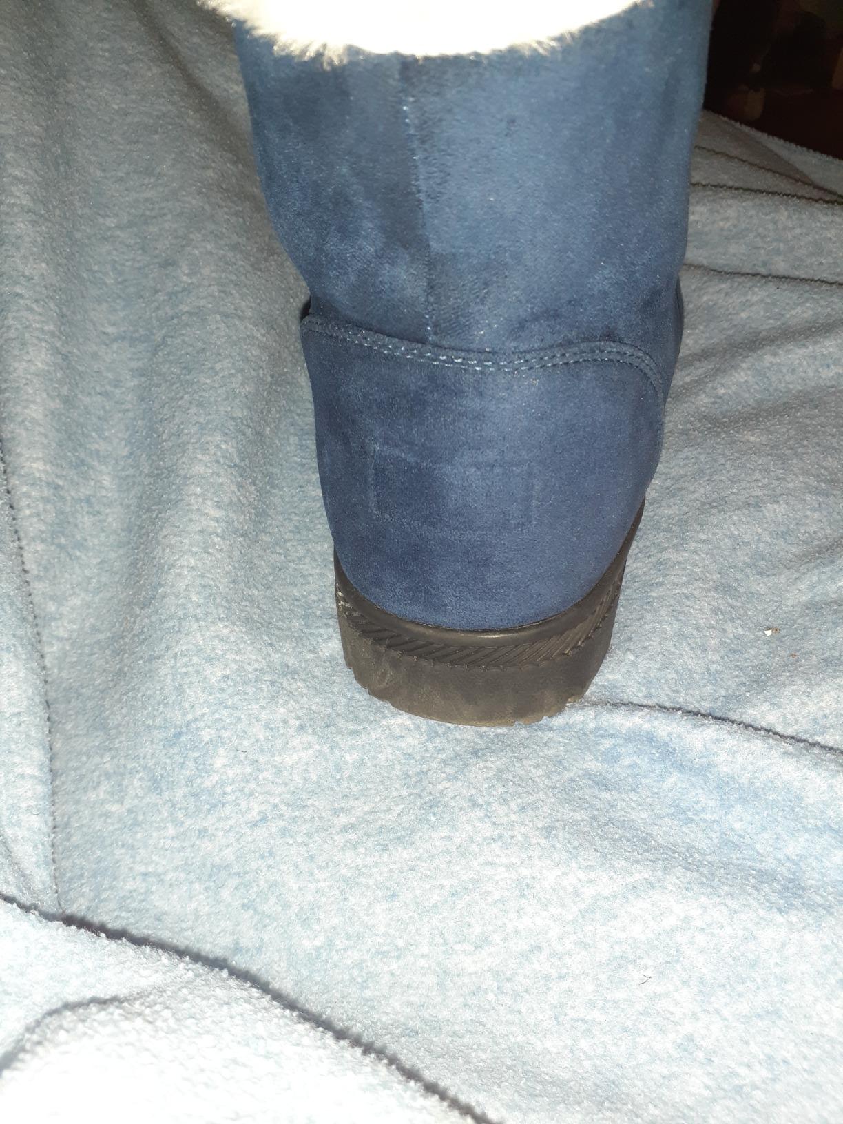 HARENCE Winter Snow Boots for Women: Warm Fur Lined Ankle Booties Lace Up Slip on Outdoor Walking Womens Boots Customer Review HARENCE Winter Snow Boots for Women: Warm Fur Lined Ankle Booties Lace Up Slip on Outdoor Walking Womens Boots - Customer Photo 2