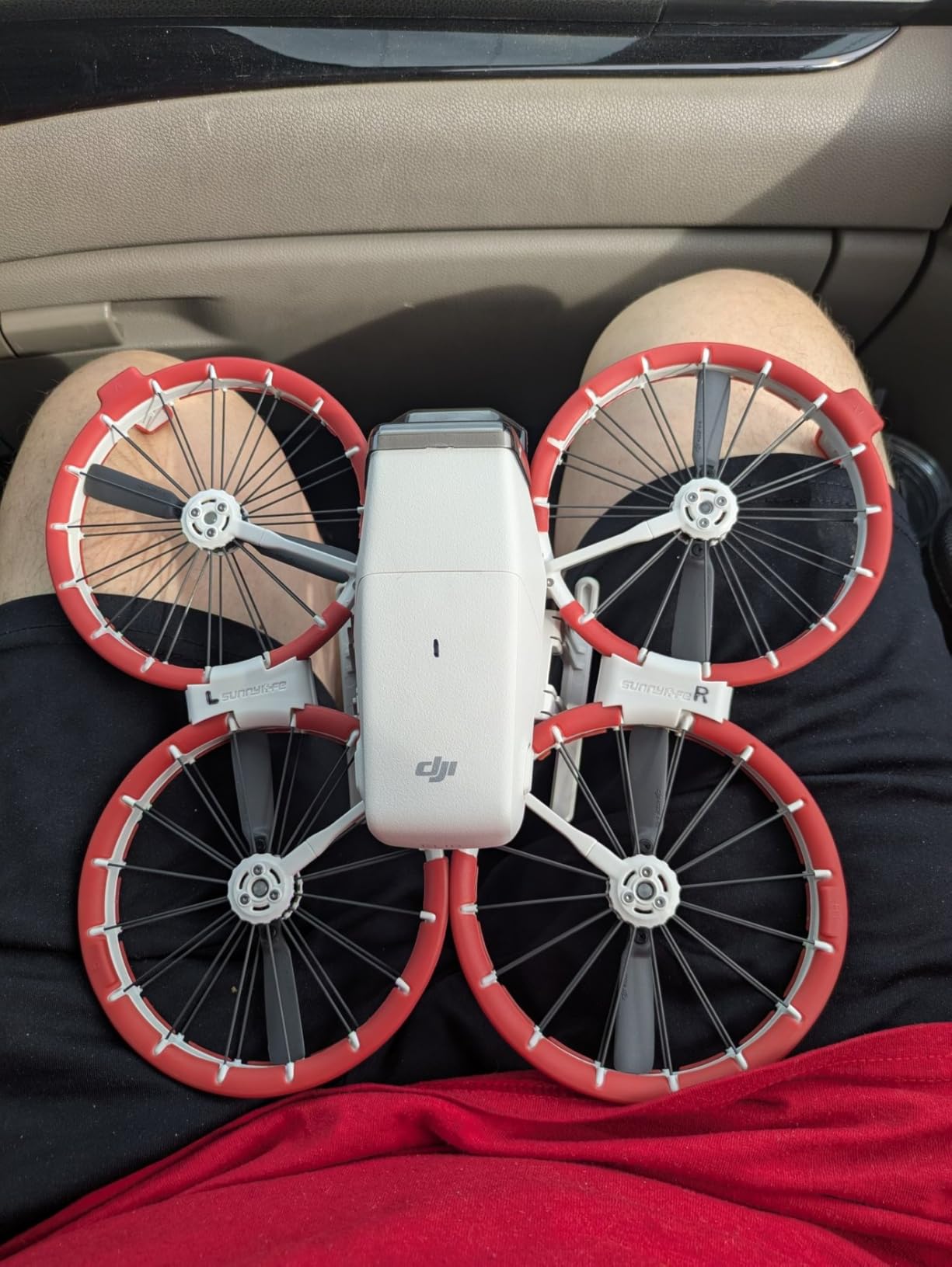 DJI Flip With RC 2 Screen Remote Controller, Follow Me Drone With 4K UHD Camera for Adults, Under 249 g, 3-Axis Gimbal Stabilization, 44000ft/13km Video Transmission, Palm Takeoff, 31-Min Flight Time - Customer Photo 1