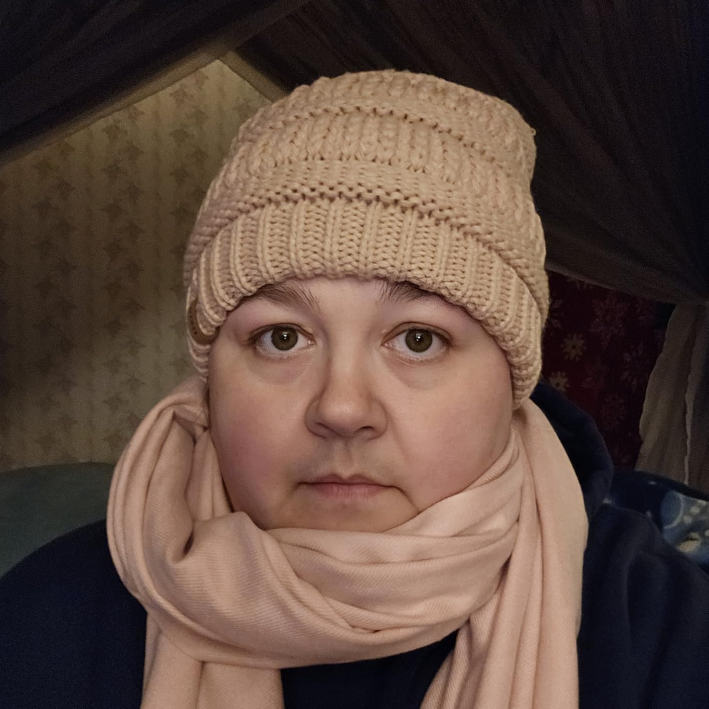 FURTALK Winter Scarf for Women Pashmina Shawl Wraps Cashmere Feel Warm Fashion Blanket Scarves Gifts - Customer Photo 1