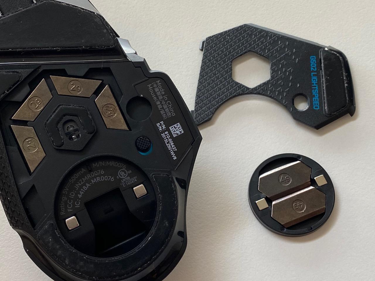 Logitech G502 HERO High Performance Wired Gaming Mouse, HERO 25K Sensor, 25,600 DPI, RGB, Adjustable Weights, 11 Buttons, On-Board Memory, PC/Mac - Customer Photo 2