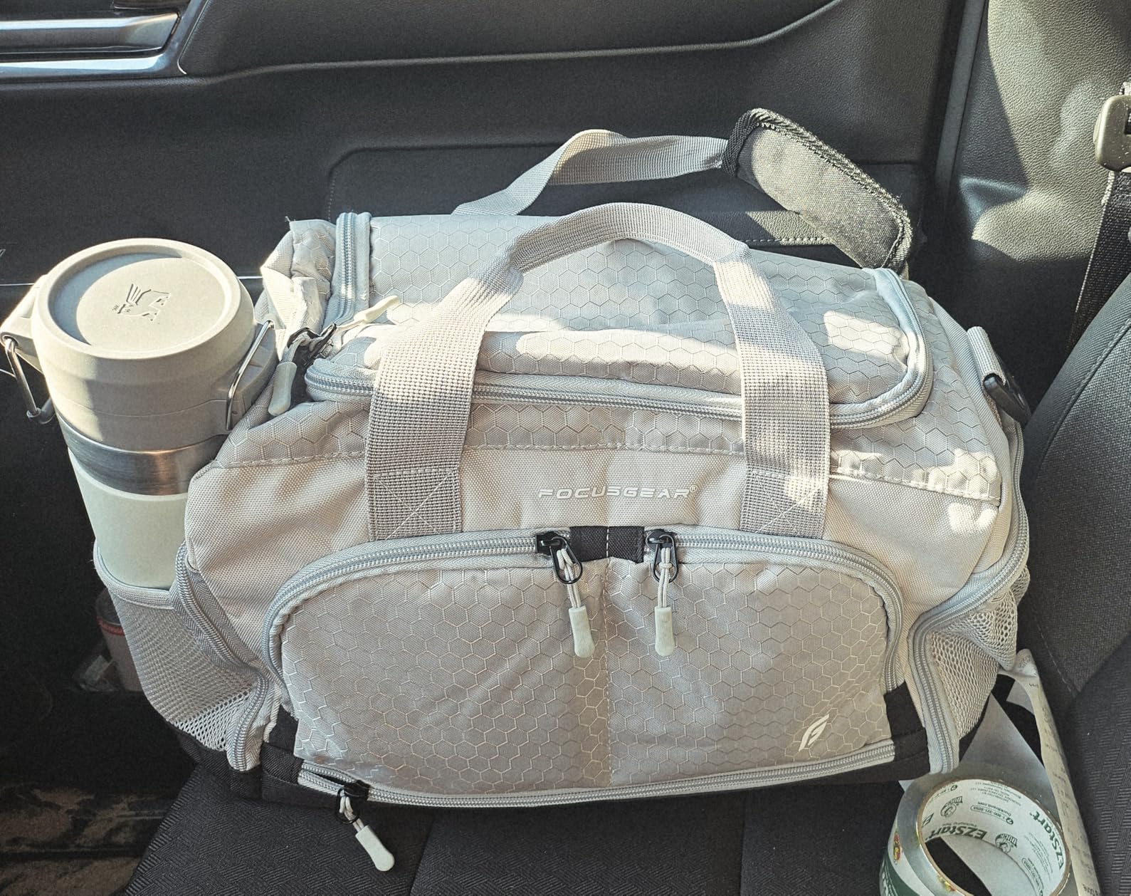 Ultimate Gym Bag 2.0: The Durable Crowdsource Designed Duffel Bag with 10 Optimal Compartments Including Water Resistant Pouch Customer Review Ultimate Gym Bag 2.0: The Durable Crowdsource Designed Duffel Bag with 10 Optimal Compartments Including Water Resistant Pouch - Customer Photo 1