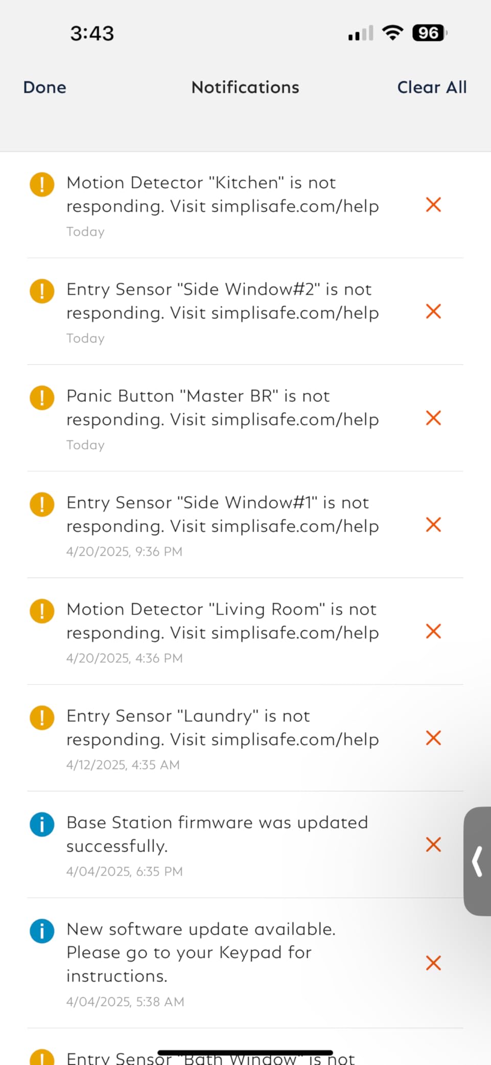 SimpliSafe 12 Piece Wireless Home Security System w/HD Camera - Optional 24/7 Professional Monitoring - No Contract - Compatible with Alexa and Google Assistant, White - Customer Photo 2