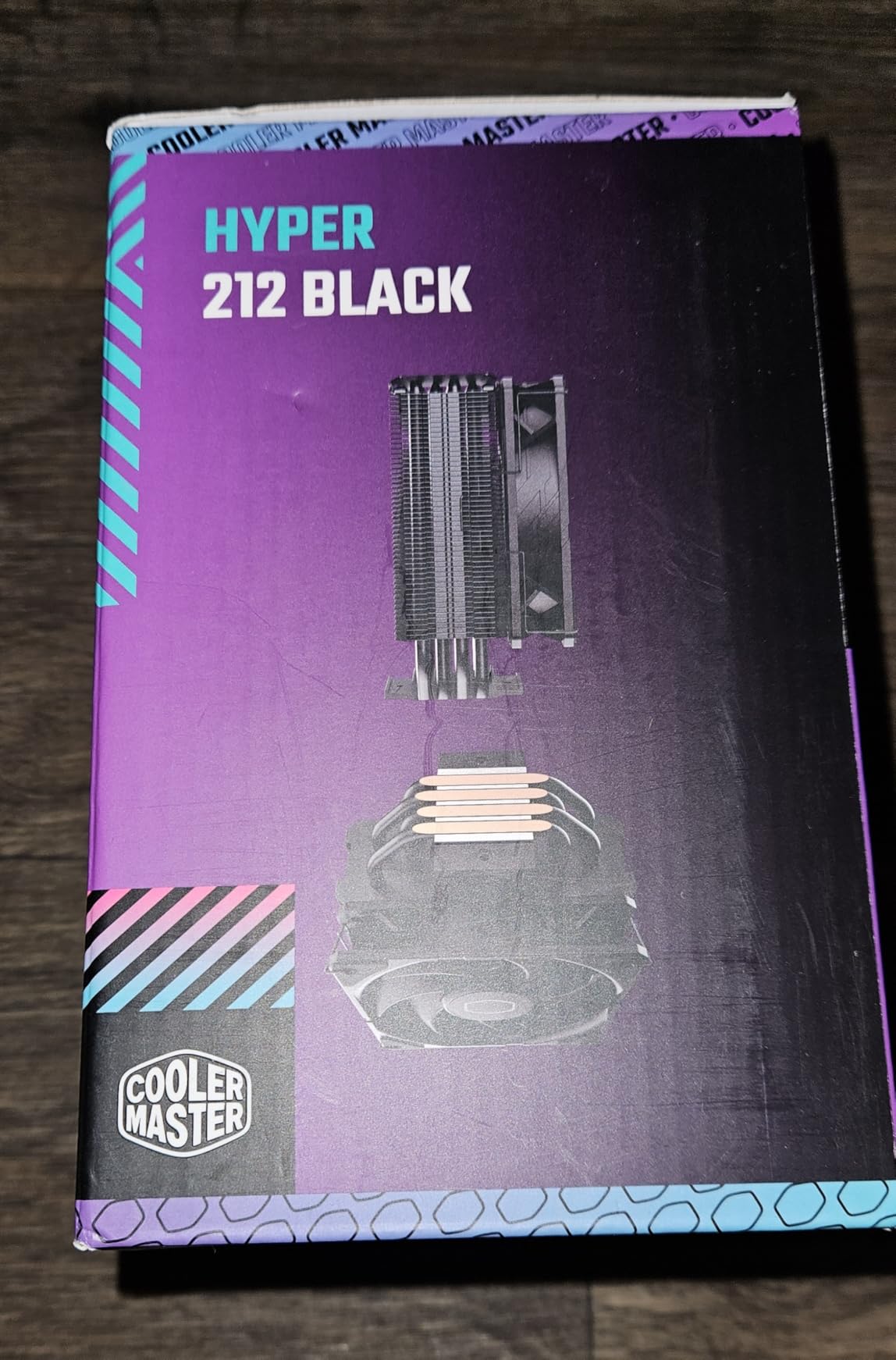 Cooler Master Hyper 212 Pro aRGB CPU Air Cooler, SickleFlow Edge 120 PWM Fan, Composite 4 Copper Heat Pipes, 152mm Tall, Sleek Top Cover, AMD Ryzen AM5|AM4, Intel LGA 1851|1700 Brackets Customer Review Cooler Master Hyper 212 Pro aRGB CPU Air Cooler, SickleFlow Edge 120 PWM Fan, Composite 4 Copper Heat Pipes, 152mm Tall, Sleek Top Cover, AMD Ryzen AM5|AM4, Intel LGA 1851|1700 Brackets - Customer Photo 2