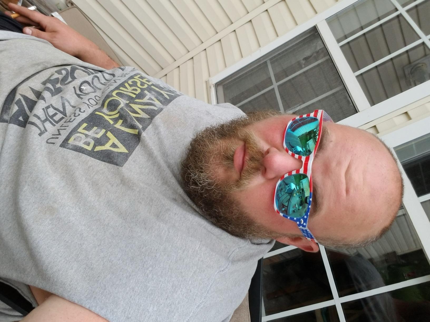 GLADVISION Polarized Classic Unisex American Flag USA Patriot Sunglasses - Customer Photo 2