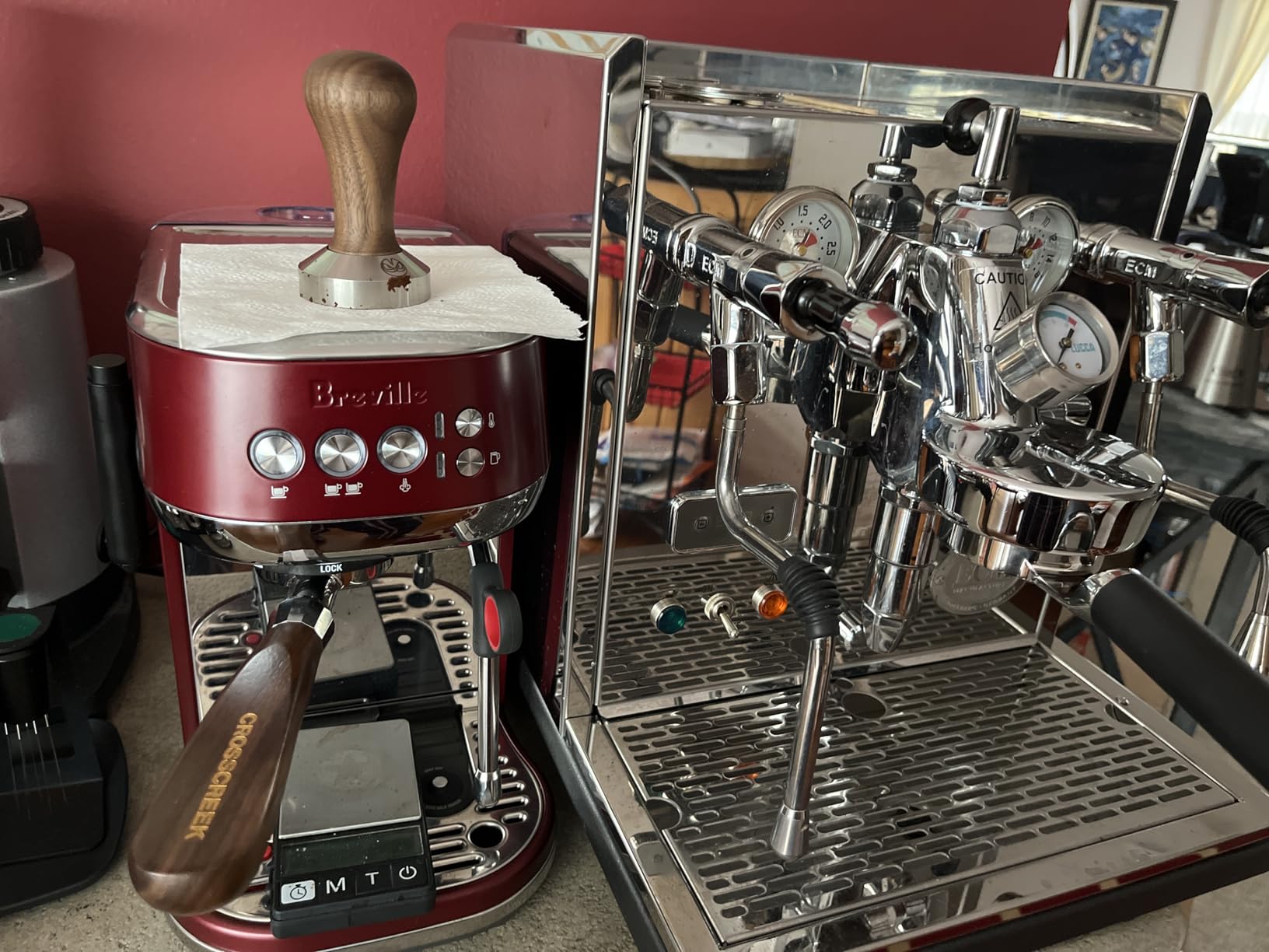 Breville Bambino Plus Espresso Machine BES500BSS, Brushed Stainless Steel - Customer Photo 1