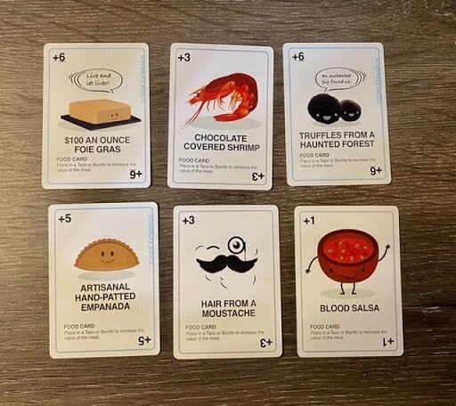 Taco vs Burrito - The Wildly Popular Surprisingly Strategic Card Game Created by a 7 Year Old - 5 Ways to Play - a Family-Friendly Party Game for Kids, Teens & Adults - Customer Photo 1