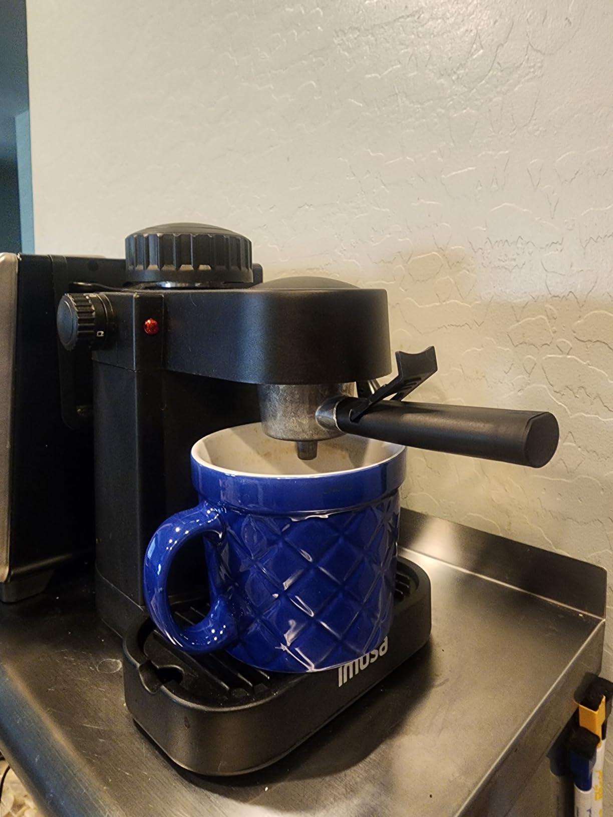 IMUSA USA GAU-18202 4 Cup Espresso/Cappuccino Maker,120 volts, Black - Customer Photo 1