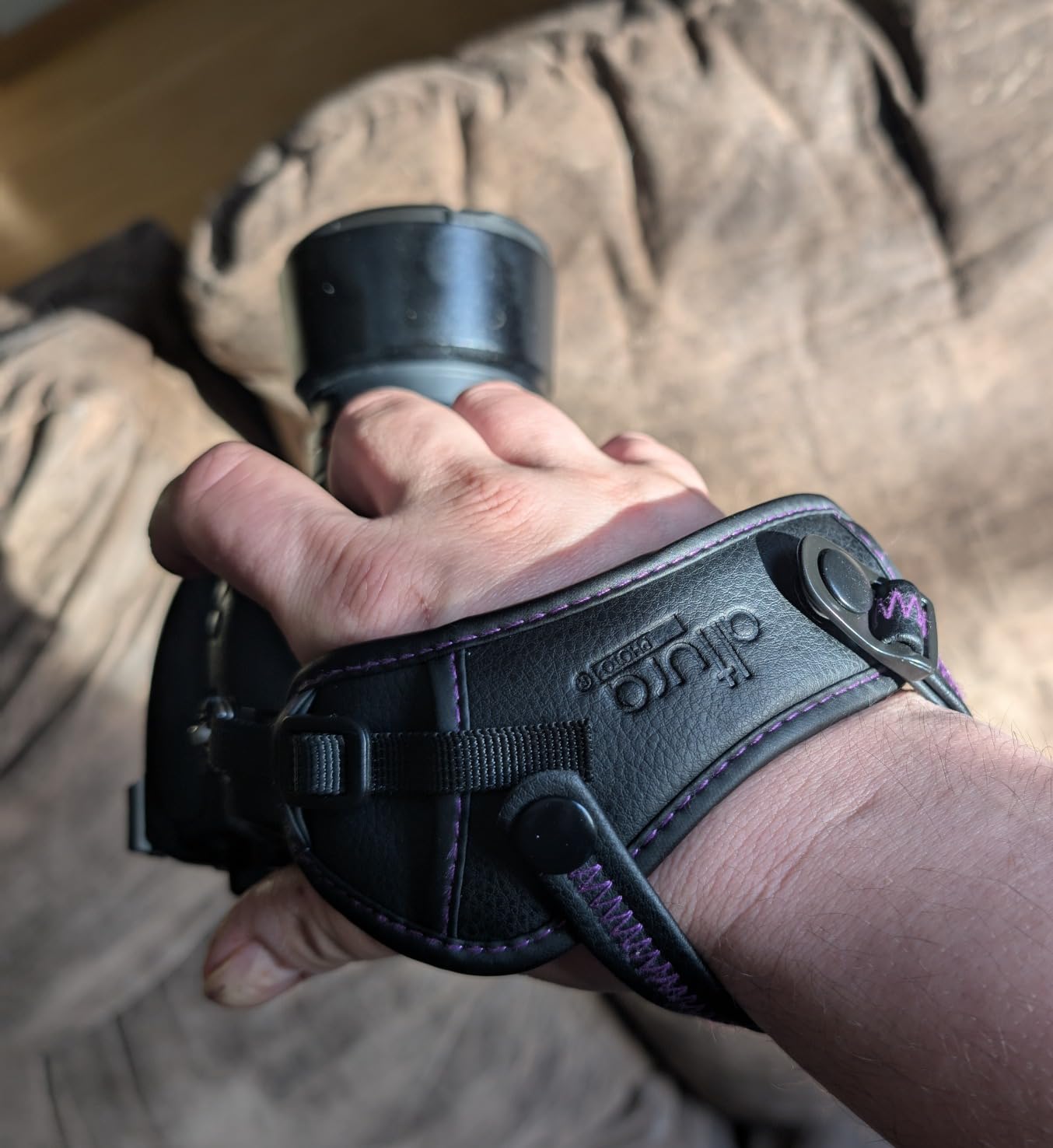 Altura Photo Camera Hand Strap - Rapid Fire Secure Grip, Padded Wrist Straps for Photographers for DSLR and Mirrorless Cameras - Customer Photo 2