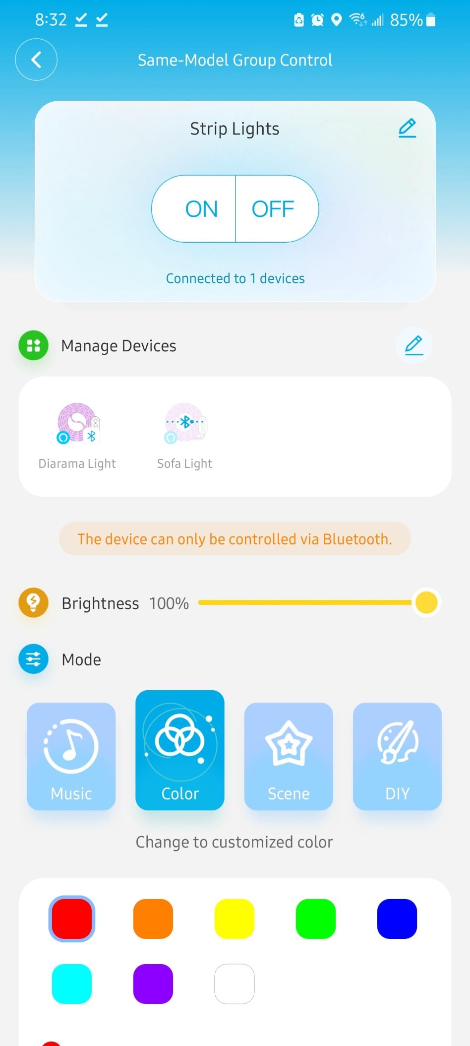 Govee Smart RGB LED Strip Lights, 16.4ft WiFi LED Strip Lighting Work with Alexa and Google Assistant, 16 Million Colors with App Control and Music Sync LED Lights for Bedroom, Home Decor Customer Review Govee Smart RGB LED Strip Lights, 16.4ft WiFi LED Strip Lighting Work with Alexa and Google Assistant, 16 Million Colors with App Control and Music Sync LED Lights for Bedroom, Home Decor - Customer Photo 5