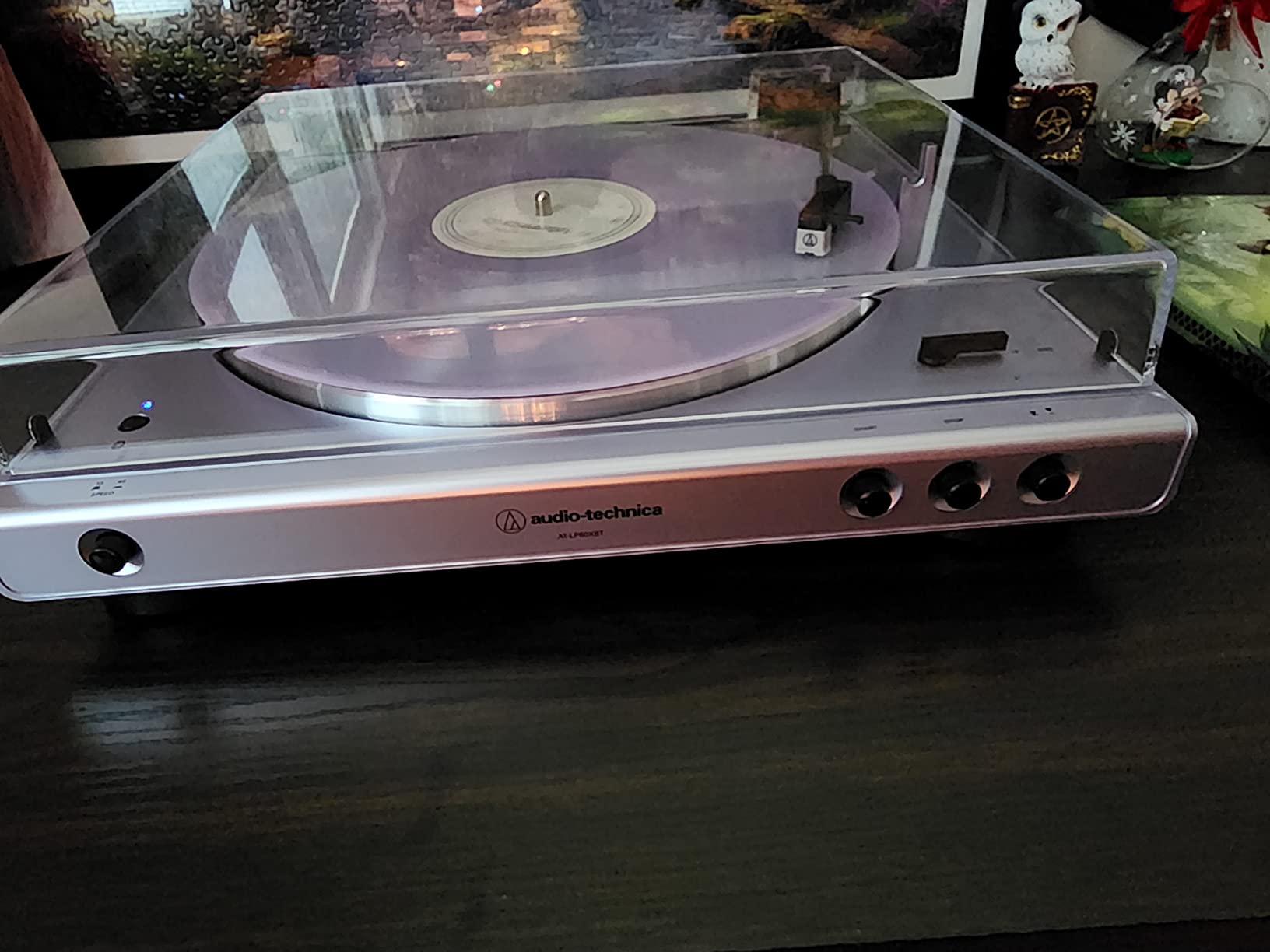 Audio-Technica AT-LP60XBT-BK Fully Automatic Wireless Belt-Drive Turntable (Black) - Customer Photo 2