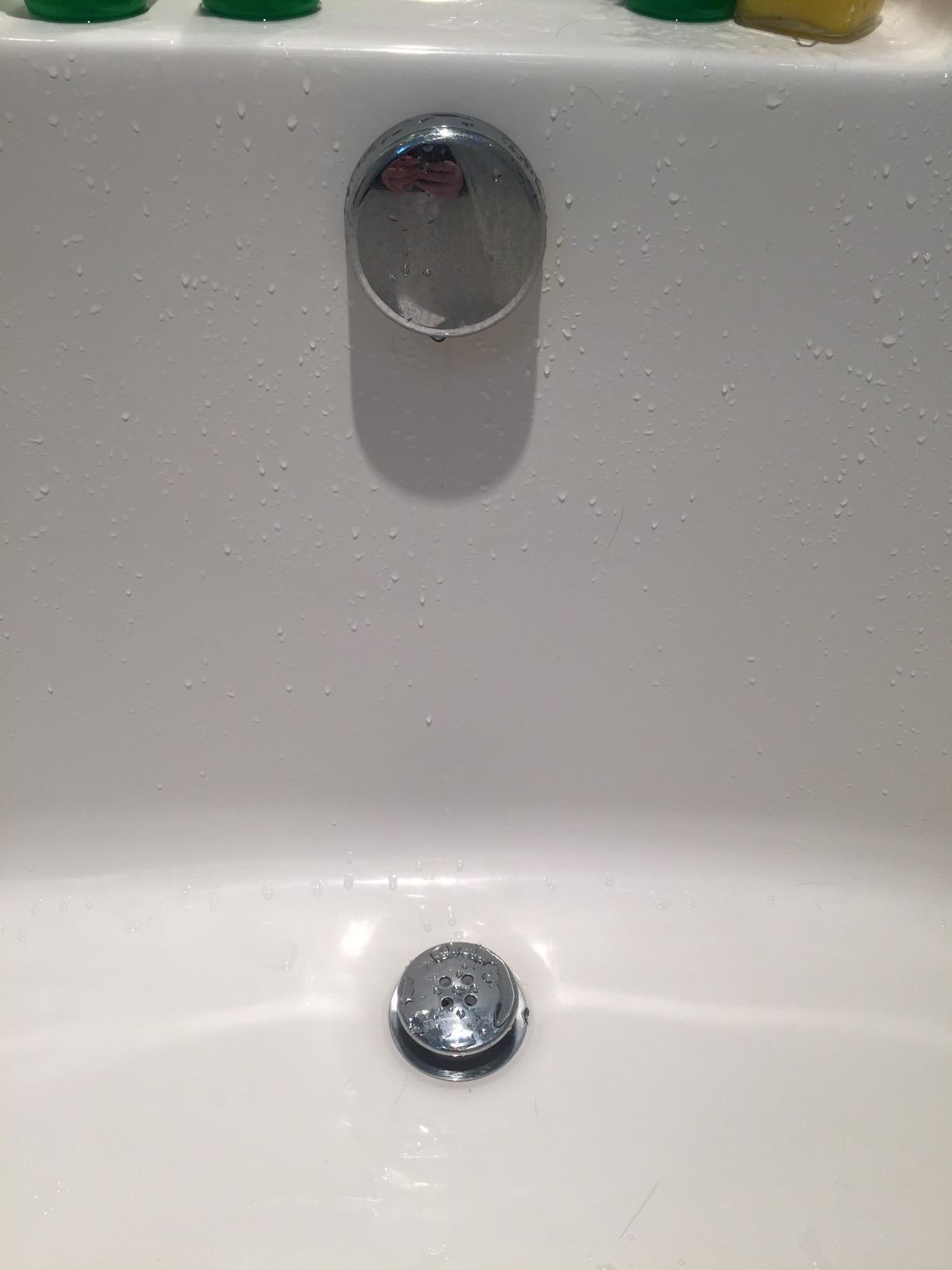 TubShroom Bathtub Drain Protector and Hair Catcher - 2 Pack, Chrome - Fits 1.5