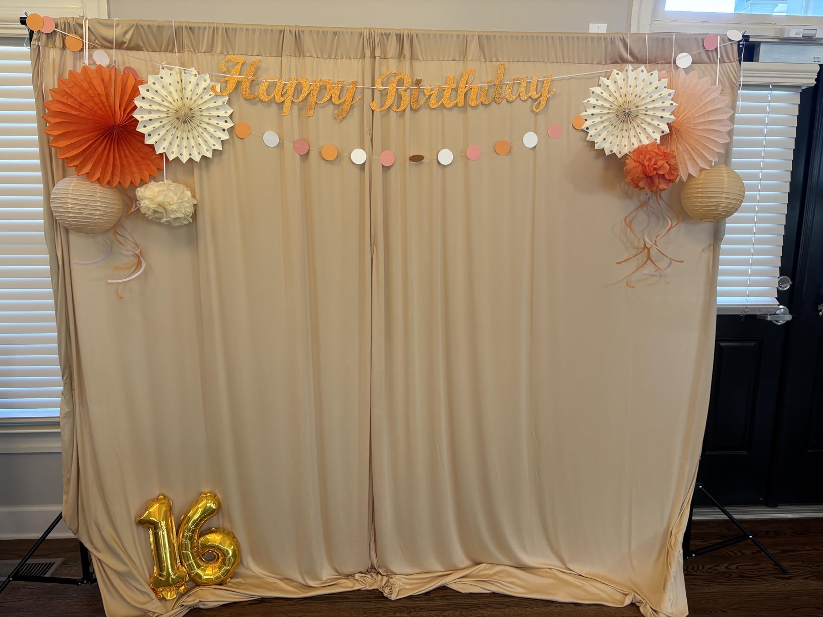 Neewer Photo Studio Backdrop Support System, 10ft/3m Wide 6.6ft/2m High Adjustable Background Stand with 4 Crossbars, 6 Backdrop Clamps, 2 Sandbags, and Carrying Bag for Portrait & Studio Photography Customer Review Neewer Photo Studio Backdrop Support System, 10ft/3m Wide 6.6ft/2m High Adjustable Background Stand with 4 Crossbars, 6 Backdrop Clamps, 2 Sandbags, and Carrying Bag for Portrait & Studio Photography - Customer Photo 3