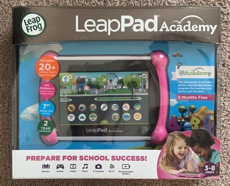 LeapFrog LeapPad Academy Kids' Learning Tablet, Green - Customer Photo 1