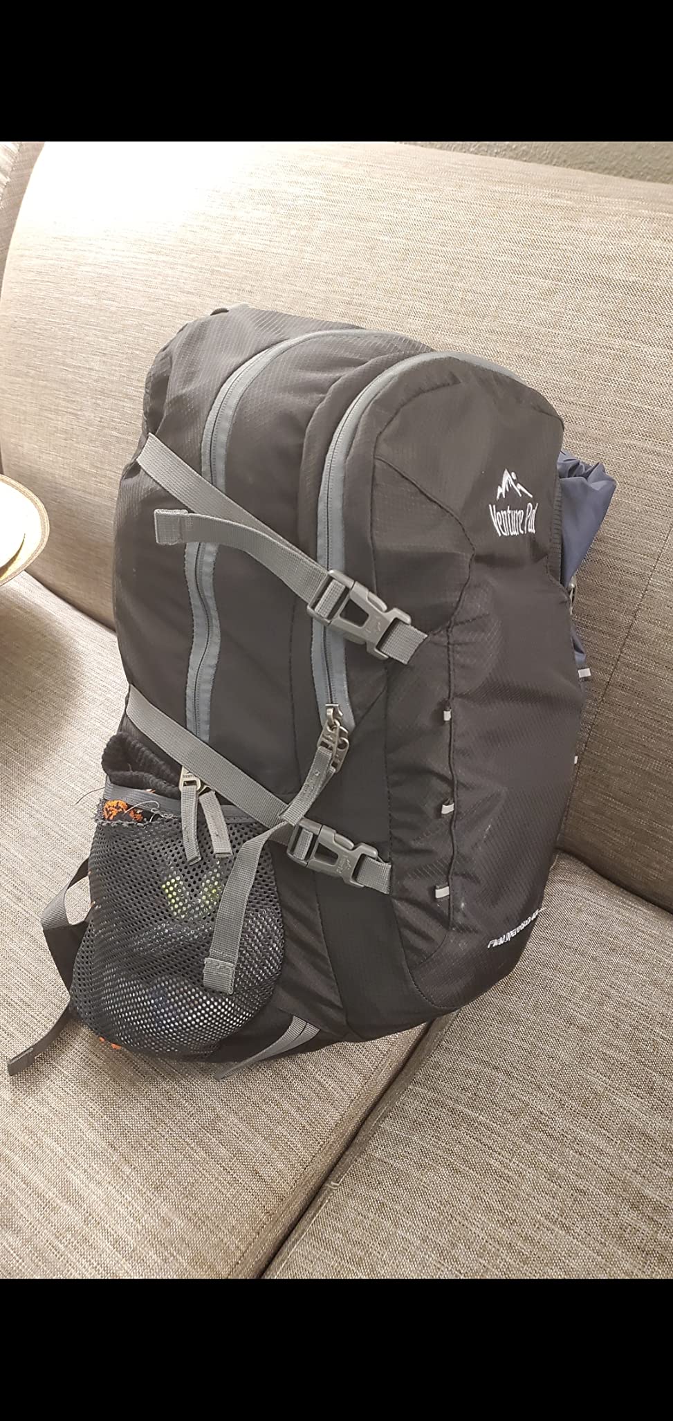 Venture Pal 40L Lightweight Packable Travel Hiking Backpack Daypack-Black - Customer Photo 2