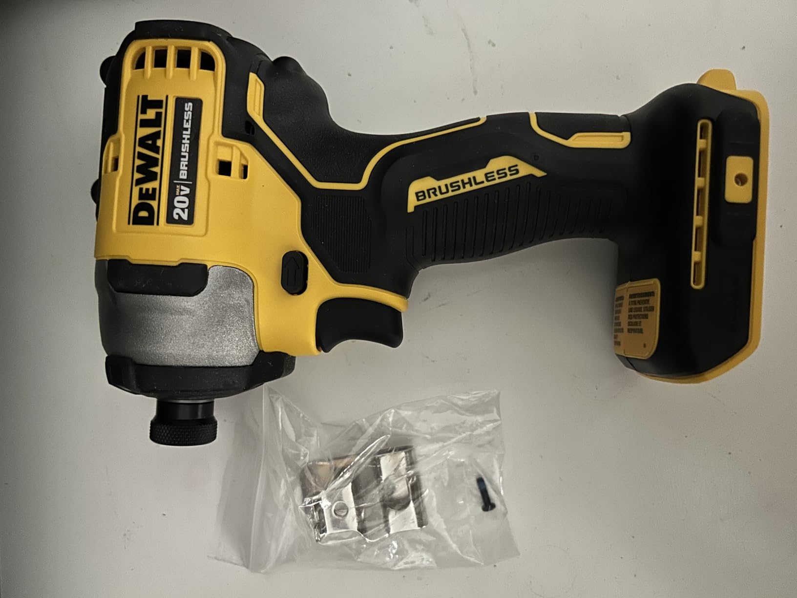 DEWALT ATOMIC 20V MAX* Impact Driver, Cordless, Compact, 1/4-Inch, Tool Only (DCF809B) - Customer Photo 3
