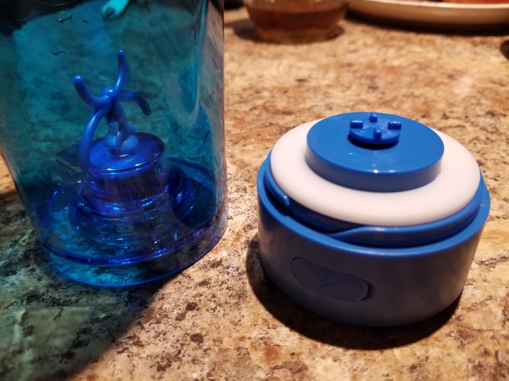 VOLTRX Premium Electric Protein Shaker Bottle, Made with Tritan - BPA Free - 24 oz Vortex Portable Mixer Cup/USB Rechargeable Shaker Cups for Protein Shakes - Customer Photo 4