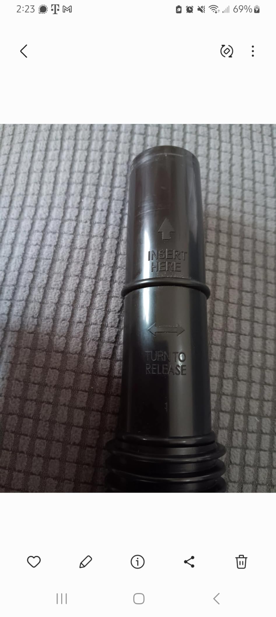 CRAFTSMAN CMXEVBE17250 2.5 Gallon 2.5 Peak HP Wet Dry Vac, Portable Shop Vacuum Wet and Dry with Filter Bag, Hose and Attachments for Cleaning in The Home - Customer Photo 5