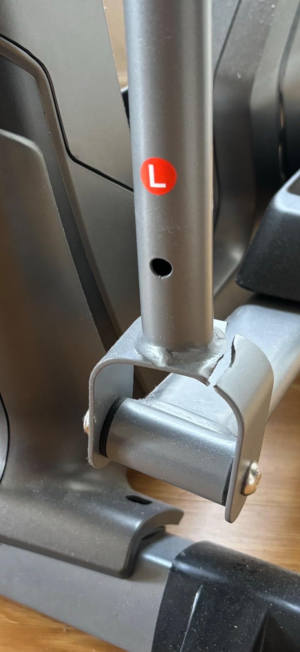 Sunny Health & Fitness Programmable 16 Electro-Magnetic Elliptical Cross Trainer Exercise Machine, Full-Body Cardio Equipment w/ 24 Pre-Built Workouts, 330LB Capacity,Optional Free SunnyFit App Link - Customer Photo 4