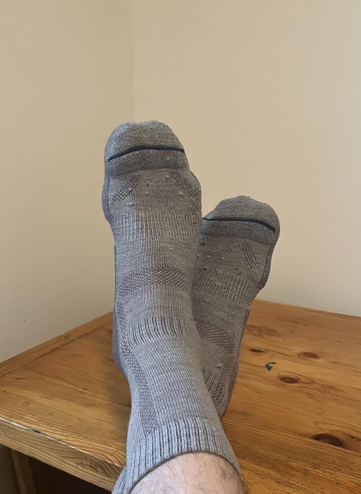 DANISH ENDURANCE Merino Wool Hiking Crew Socks for Men & Women, Cushioned Anti-Blister, Breathable - 3 Pairs Customer Review DANISH ENDURANCE Merino Wool Hiking Crew Socks for Men & Women, Cushioned Anti-Blister, Breathable - 3 Pairs - Customer Photo 2