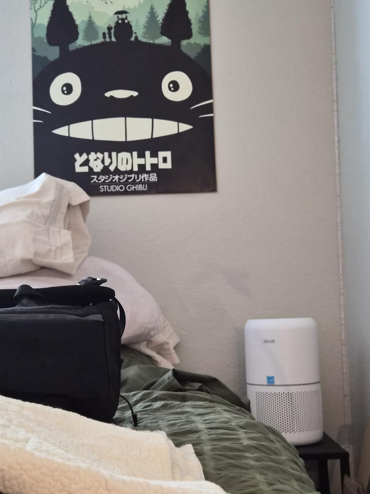 LEVOIT Air Purifier for Home Allergies Pet Hair in Bedroom, Covers Up to 1073 ft² by 56W High Torque Motor, AHAM VERIFIDE, 3-in-1 Filter with HEPA Sleep Mode, Remove Dust Smoke Odor, Core300-P, White - Customer Photo 1