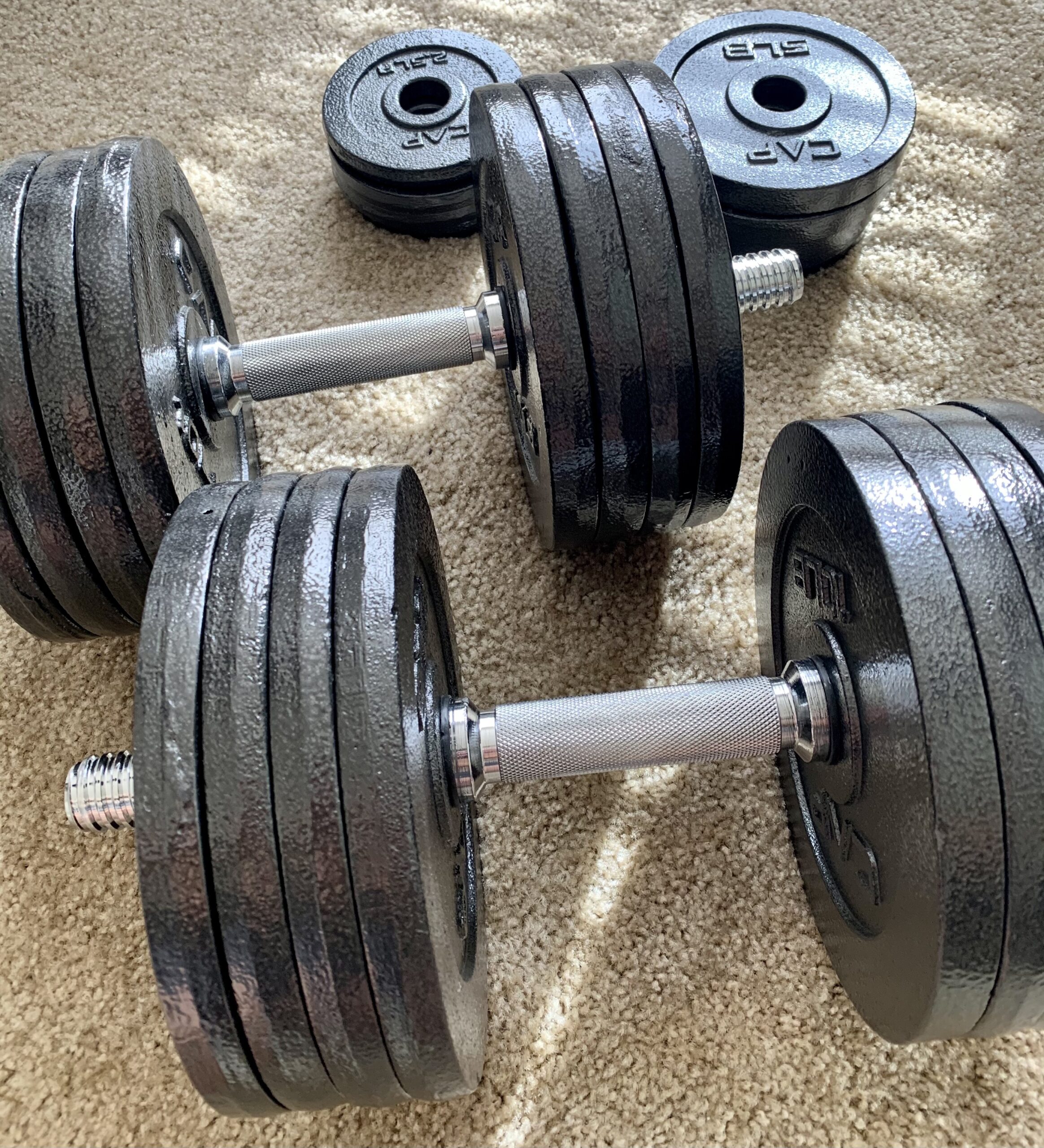 CAP Barbell Adjustable Dumbbell Weight Set | Multiple Options Customer Review CAP Barbell Adjustable Dumbbell Weight Set | Multiple Options - Customer Photo 5