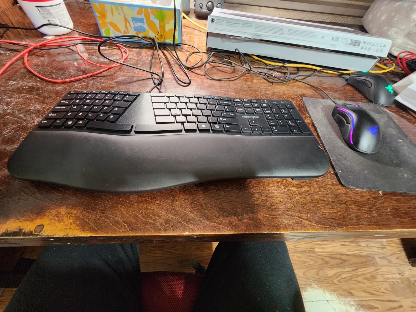 Kensington Pro Fit Ergonomic Wired Keyboard- Black (K75400US) - Customer Photo 3