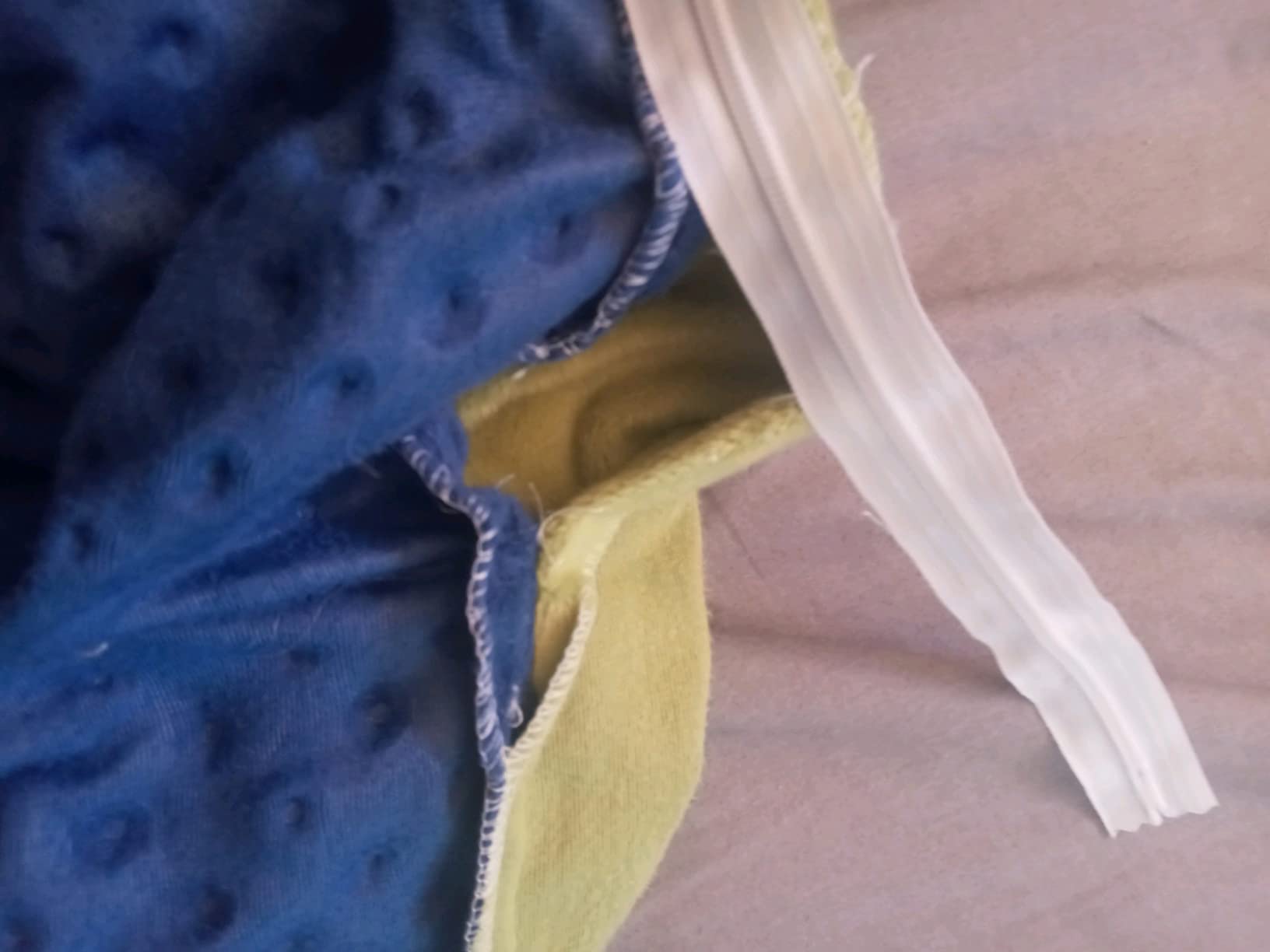 Harkla Kids Weighted Blanket - 10lb Bamboo Cooling Weighted Blanket for Kids - Washable Minky Cover and Glass Beads Filled Weighted Inner - Designed for Sensory Seekers Weighing 70lb to 90lb - Customer Photo 1